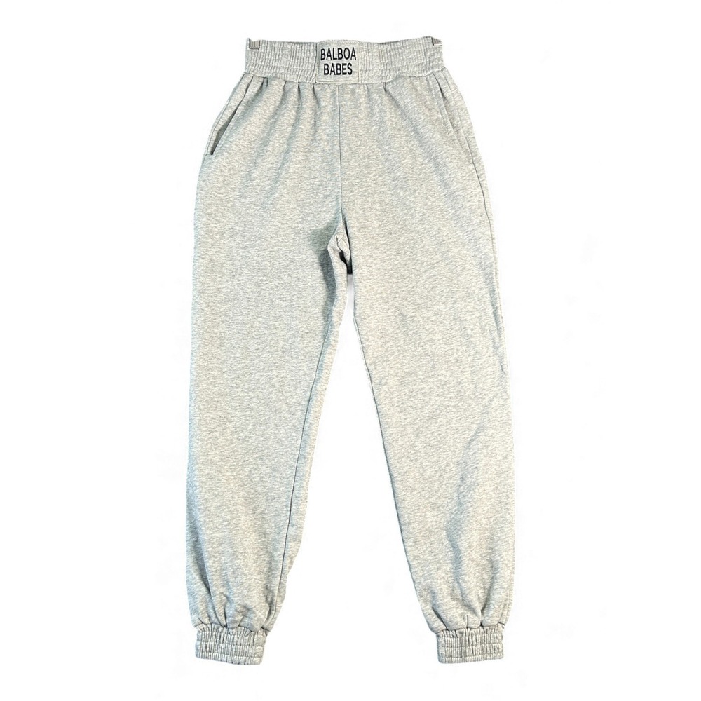 Balboa Babes Women's‎ Grey Sweatpants Joggers Size L